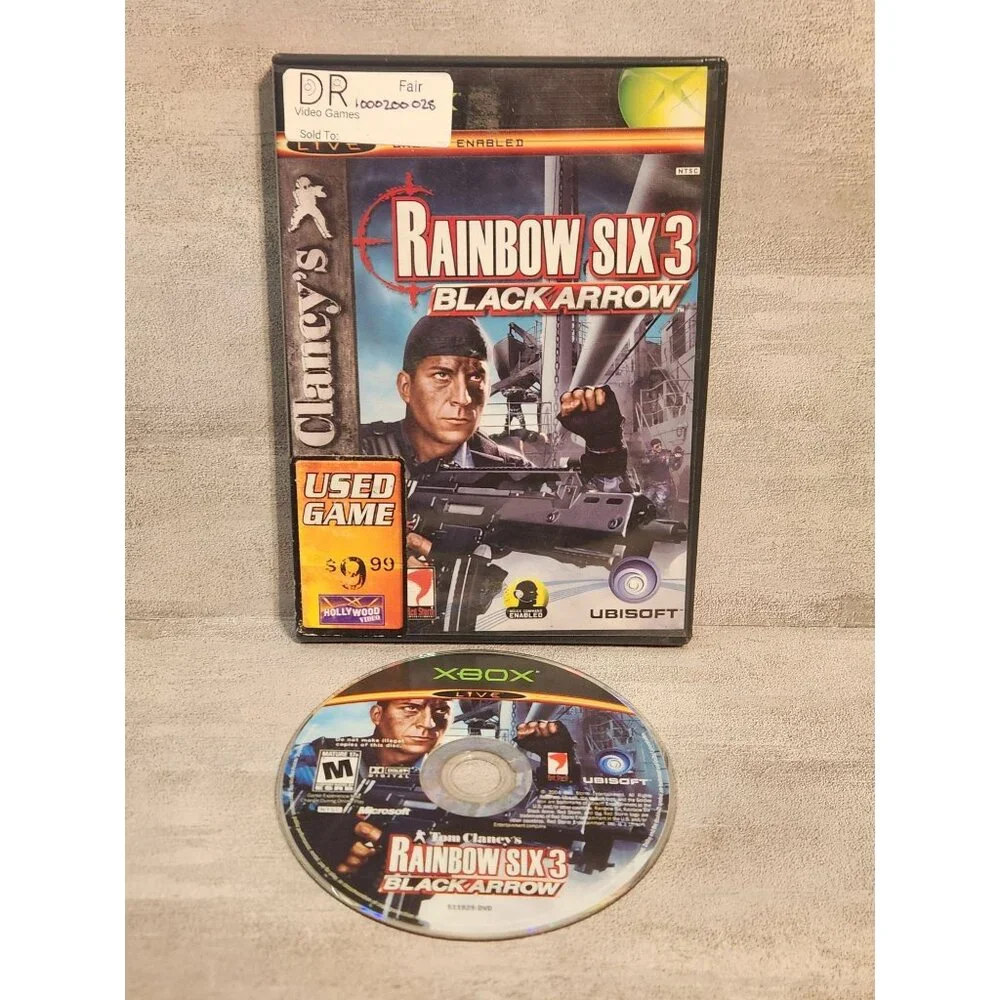 Rainbow Six 3 Black Arrow for Original Xbox